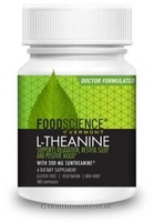 Foodscience of Vermont L-Theanine (200mg,  60 Vegetarian Capsules)