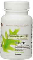Foodscience of Vermont Olivir 15 (45 Vegetarian Capsules)