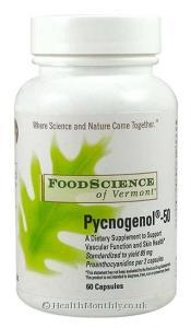 Foodscience of Vermont Pycnogenol (60 Capsules)