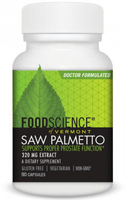 Foodscience of Vermont Saw Palmetto (320 mg,  90 Vegetarian Capsules)