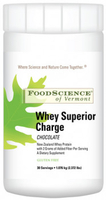 Foodscience of Vermont Whey Superior Charge Chocolate (Gluten Free,  30 capsules)
