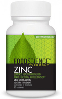 Foodscience of Vermont Zinc Lozenge (60 Lemon Flavour Lozenges)