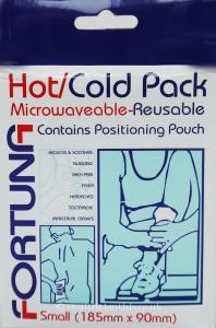 Fortuna Hot Cold Pack Microwaveable - Reusable Small (size Small 185mm x 90mm)
