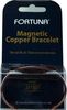 Fortuna Magnetic Copper Bracelet Plain (One Size Fits All/ Flexes To Most Wrist Sizes)