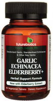 Futurebiotics Garlic Echinacea Elderberry+ (60 Vegetarian Tablets)