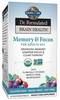 Garden Of Life Dr. Formulated Brain Health Memory/Focus Adults 40+ 60 ct Tablets (60 ct)