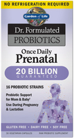 Garden of Life Dr. Formulated Probiotics Once Daily Prenatal (Shelf-stable,  30 Vegetarian Capsules)