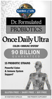Garden of Life Dr. Formulated Probiotics Once Daily Ultra (90 Billion CFU,  30 Vegetarian Capsules)