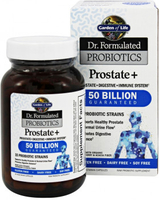 Garden of Life Dr. Formulated Probiotics Prostate+ 50 Billion (Gluten & Dairy Free,  60 Vegetarian Capsules)