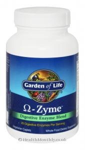Garden of Life Omega Zyme (180 Caplets)