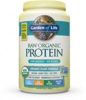 Garden of Life Raw Organic Protein Unflavoured (568g,  Vegan Powder)