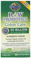Garden of Life RAW Probiotics Colon Care (30 Vegetarian Capsules)