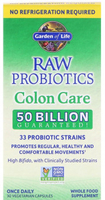 Garden of Life Raw Probiotics Colon Care (30 Vegetarian Capsules)