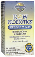 Garden of Life RAW Probiotics Men 50 & Wiser (90 Capsules)