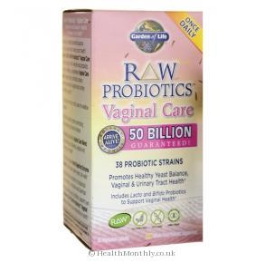 Garden of Life RAW Probiotics Vaginal Care (30 Vegetarian Capsules)