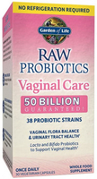 Garden of Life Raw Probiotics Vaginal Care (30 Vegetarian Capsules)