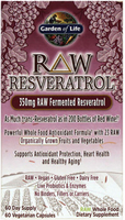 Garden of Life RAW Resveratrol (60 Vegetarian Capsules)