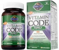 Garden of Life Vitamin Code Family (120 Vegetarian Capsules)
