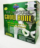 Garden of Life Vitamin Code Grow Bone System (680 mg,  90 Vegetarian Capsules)