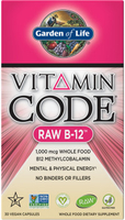 Garden of Life Vitamin Code Raw B12 (30 Ultra Zorbe Vegan Capsules)