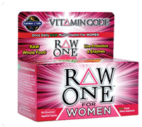 Garden of Life Vitamin Code Raw One for Women (30 Vegetarian Capsules)