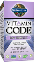 Garden of Life Vitamin Code Raw Prenatal (30 Vegetarian Capsules)
