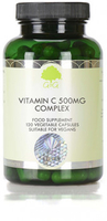 G&G Vitamins Vitamin C 500 MG Complex (120 Vegetable Capsules)