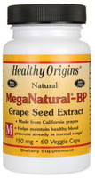 Healthy Origins Naturals MegaNatural-BP Grape Seed Extract (150 mg,  60 Vegetarian Capsules)