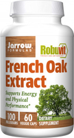 Jarrow French Oak Extract (100 mg,  60 Vegetarian Capsules)