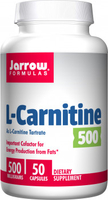 Jarrow L-Carnitine (500 mg,  50 Capsules)