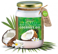 Jeeva Organic Raw Extract Virgin Coconut Oil (500 ml)