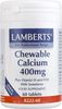 Lamberts Chewable Calcium plus Vitamin D & FOS (400mg,  60 Tablets)