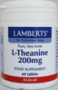 Lamberts Pure,  Free Form L-Theanine 200mg (60 Tablets)