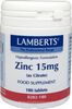 Lamberts Zinc 15mg as Citrate (180 Vegetarian Tablets)
