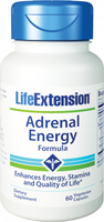Life Extension Adrenal Energy Formula (60 Vegetarian Capsules)