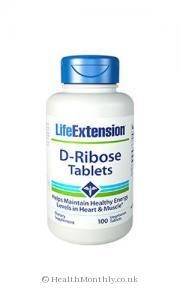 Life Extension D-Ribose Tablets (100 Vegetarian Tablets)