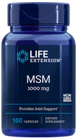 Life Extension MSM (1000 mg,  100 Capsules)
