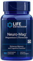 Life Extension Neuro-Mag Magnesium L-Threonate (90 Vegetarian Capsules)