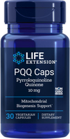 Life Extension PQQ Caps,  Pyrroloquinoline Quinone (10 mg,  30 Vegetarian Capsules)