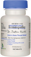MediNatura Cold & Sore Throat Relief (100 Tablets)