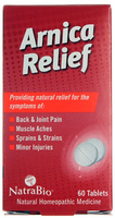 NatraBio Arnica Relief (60 Tablets)