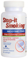 NatraBio Stop-It Smoking Stop-It Craving Lozenges (40 Lozenges)