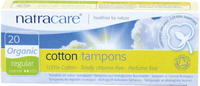 Natracare Organic Cotton Tampoons (Regular,  20 Count)