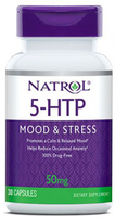 Natrol 5-HTP (Mood & Stress,  50 mg,  30 Capsules)