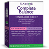 Natrol Complete Balance Menopause Relief AM and PM Formula (Two 30 Capsule Bottles)