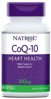 Natrol CoQ10 (Heart Health,  100 mg,  45 Softgels)