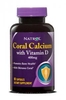 Natrol Coral Calcium with Vitamin D (400mg,  90 Capsules )