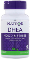 Natrol DHEA (Mood & Stress,  10 mg,  30 Tablets)