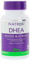 Natrol DHEA (Mood & Stress,  50 mg,  60 Tablets)