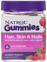 Natrol Hair Skin & Nails Gummies (90 Gummies)